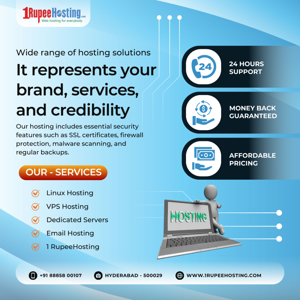 Best web hosting services in Hyderabad